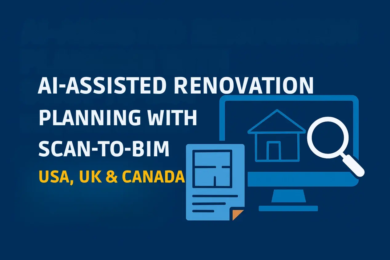 AI-Assisted Renovation Planning with Scan-to-BIM: USA, UK & Canada